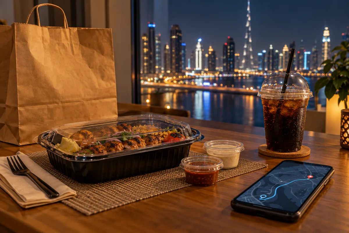 Editorial illustration for A Late-Night Dubai Cafeteria Ordering Checklist