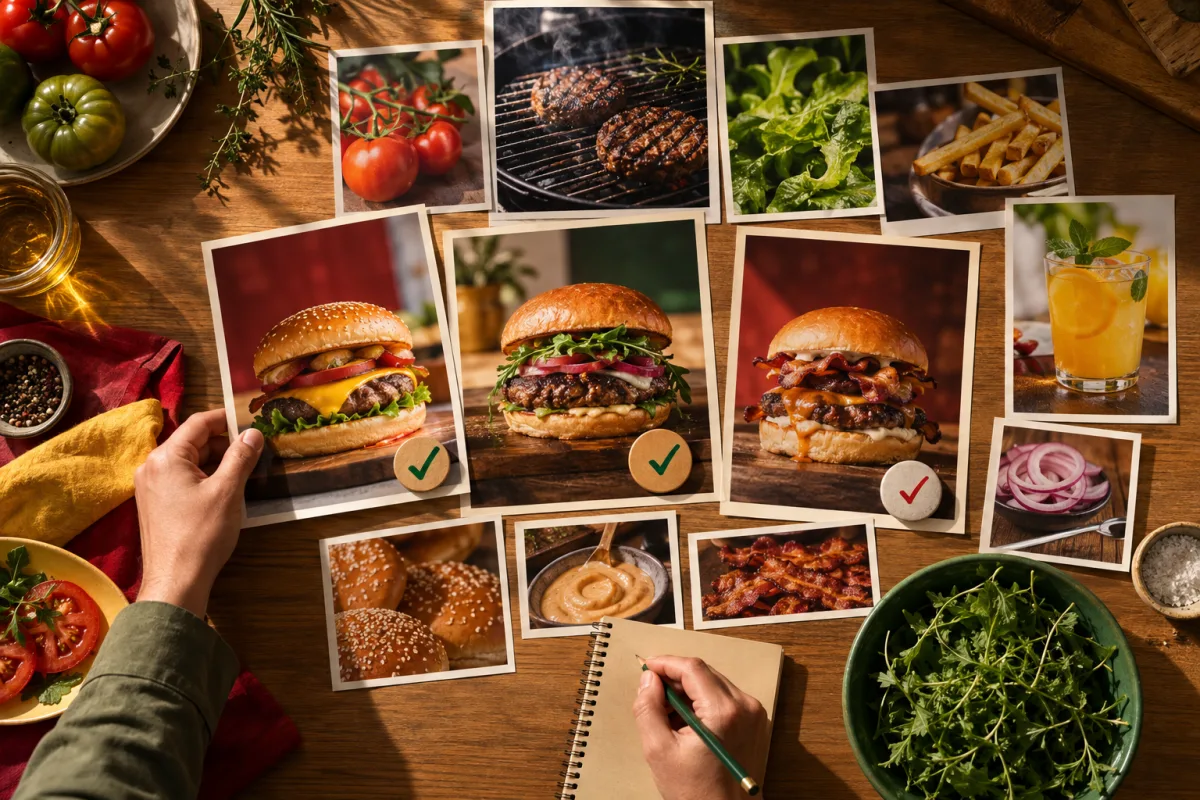 Editorial illustration for How We Select Signature Jabal Al Noor Menu Items