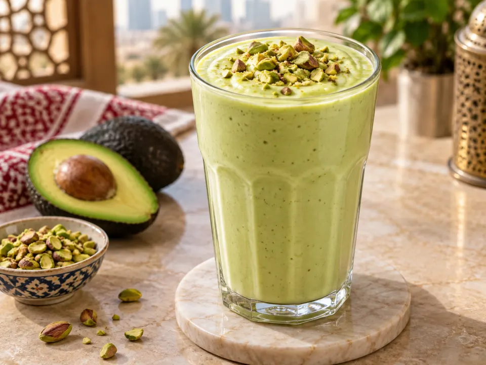 Editorial representation of Avocado Shake